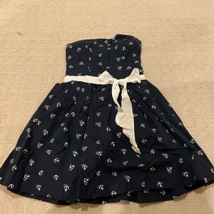 Anchor Strapless Dress